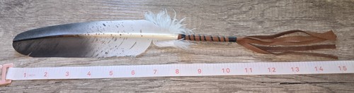 Eagle smudge feather - feather, native