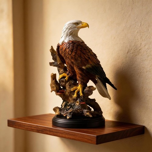Inch bald eagle figurine - inch,